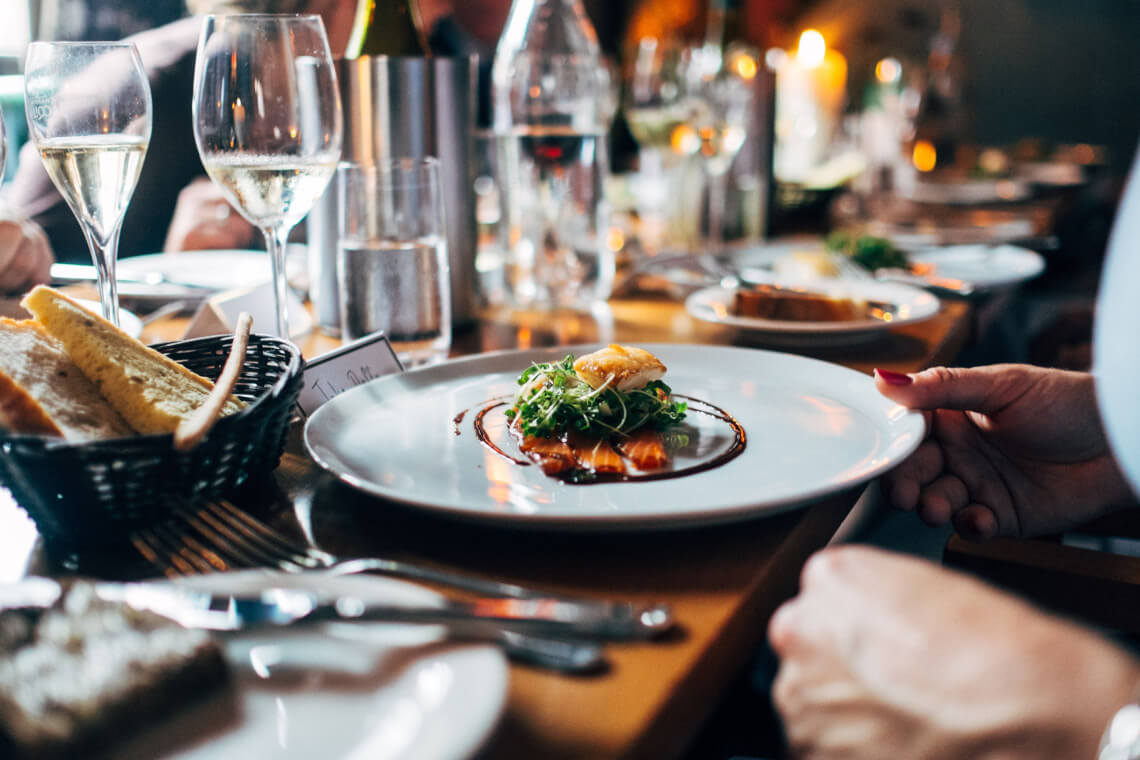 Comer sano de restaurante